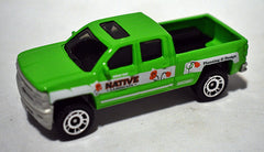Matchbox - Chevrolet Silverado Crew Cab Landscaper Pickup Truck