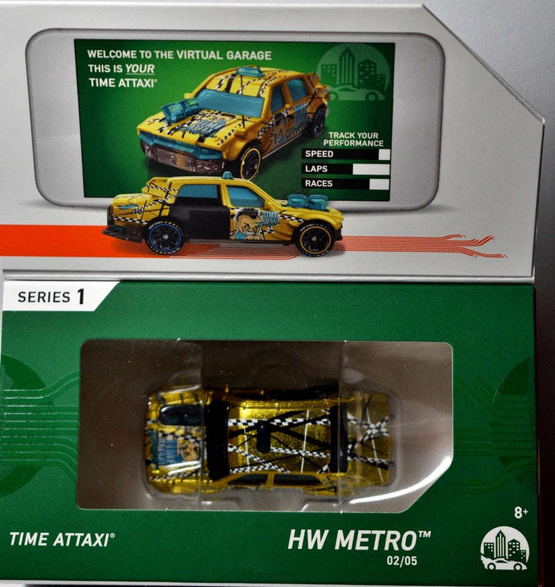 Hot Wheels ID Vehicles - Time Attaxi