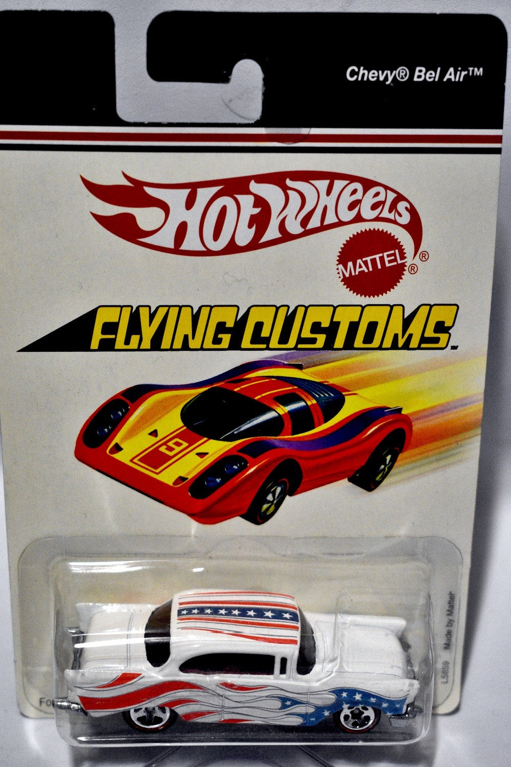 Hot Wheels Flying Customs - Stars & Stripes 1957 Chevy Bel Air