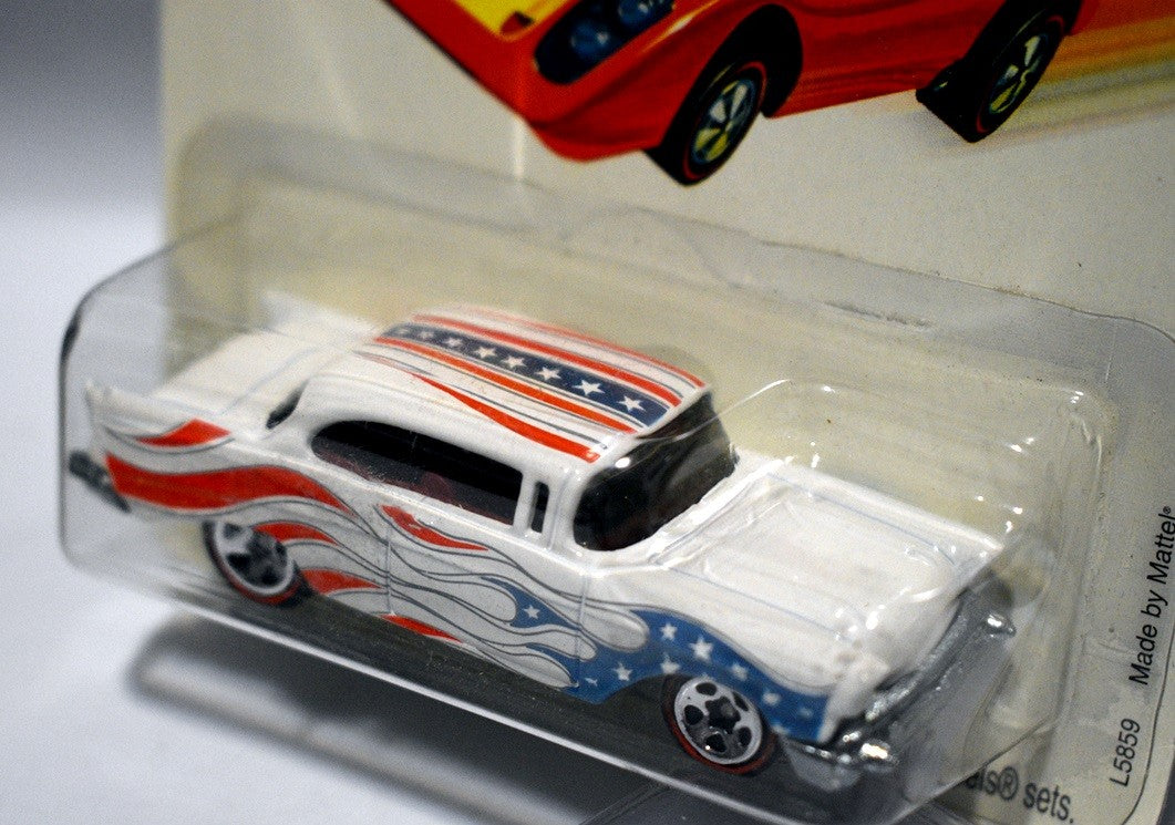 Hot Wheels Flying Customs - Stars & Stripes 1957 Chevy Bel Air