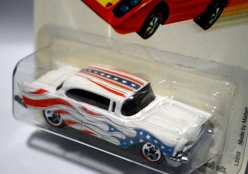 Hot Wheels Flying Customs - Stars & Stripes 1957 Chevy Bel Air