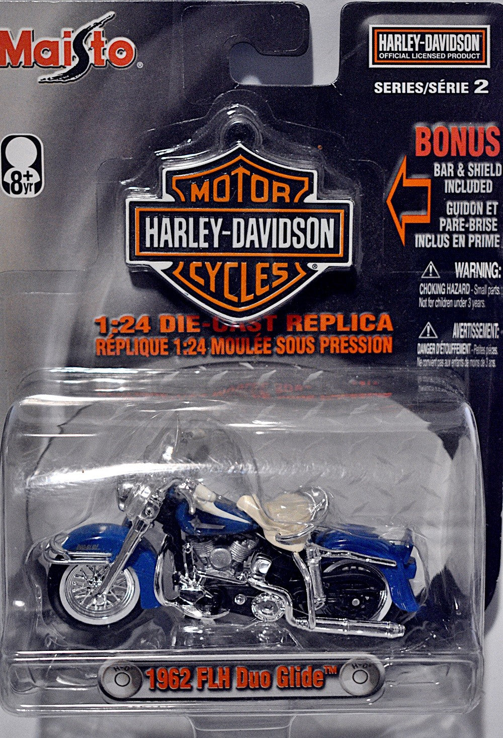 Maisto Harley Davidson (1:24 Scale) 1958 FLH Duo Glide