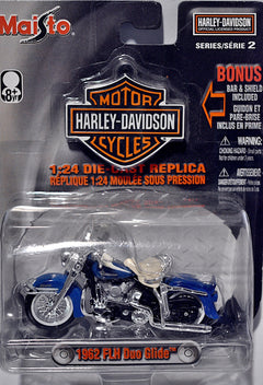 Maisto Harley Davidson (1:24 Scale) 1958 FLH Duo Glide