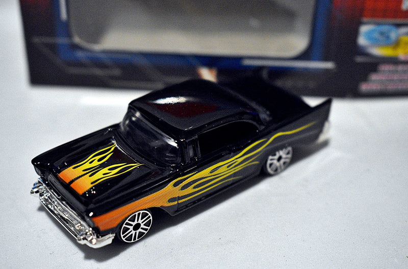 Yatming - Road Tough Speed Machine - 1957 Chevrolet Bel Air Hot Rod