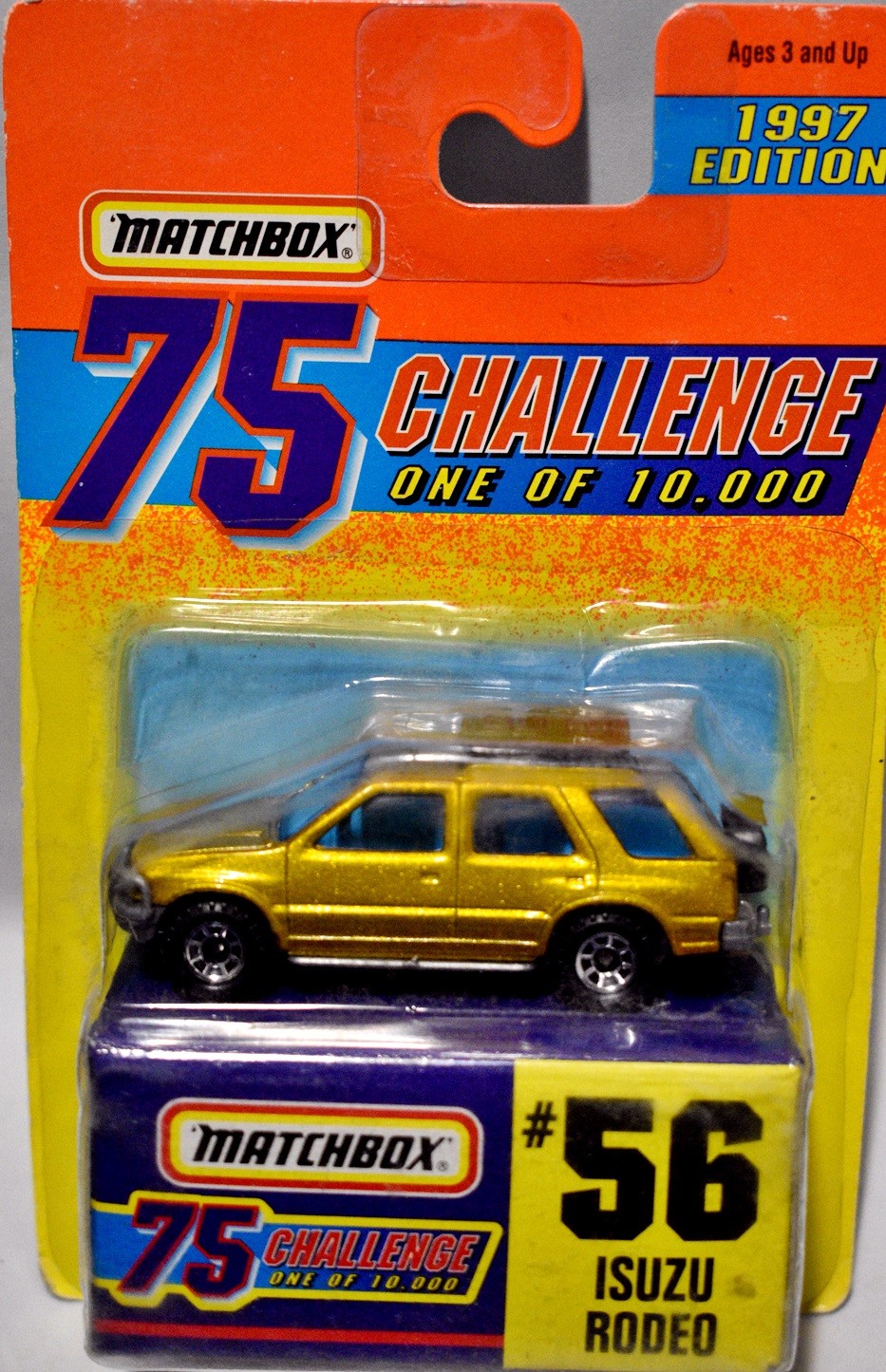 Matchbox Gold Challenge Isuzu Rodeo SUV