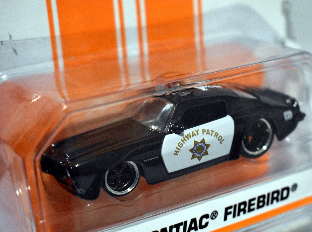 Jada Big Time Muscle - 1970 Pontiac Firebird Trans Am Highway Patrol Police Car