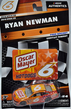 Lionel NASCAR Authentics - Ryan Newman Oscar Mayer Hot Dogs Ford Mustang