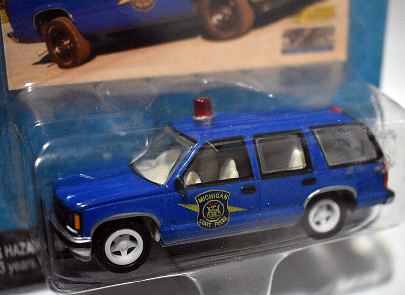 Johnny Lightning - America's Finest - White Lightning Michigan State Police Chevrolet Tahoe
