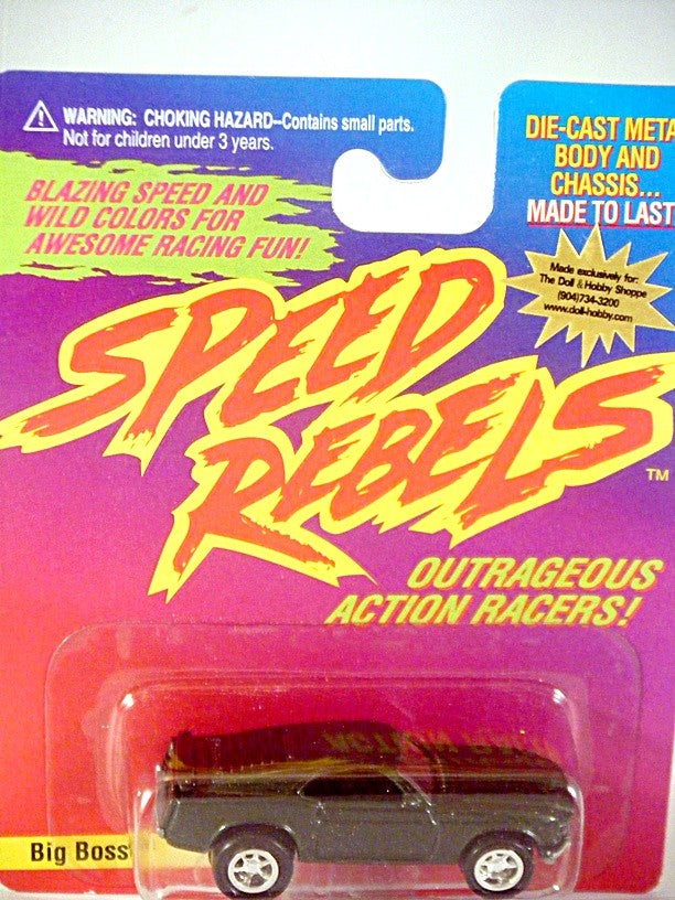 Johnny Lightning Speed Rebels 1970 Ford Mustang Boss 302 - Big Boss