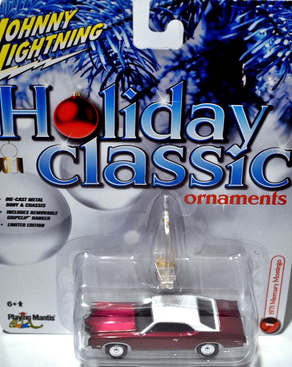 Johnny Lightning Holiday Classics - 1971 Mercury Montego