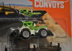 Matchbox Convoy Sequioa Lumber Transport Set - Ford Cargo Semi Tractor Trailer & Dirt Smasher Log Loader