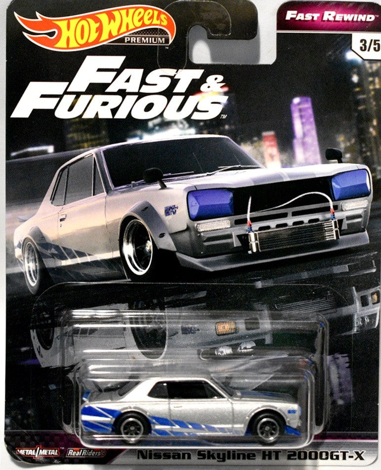 Hot Wheels Fast & Furious - Nissan Skyline HT 2000GT-X
