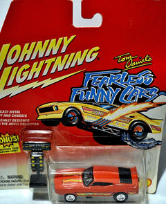 Johnny Lightning Fearless Funny Cars - Fake Out - 1971 Ford Mustang NHRA Funny Car