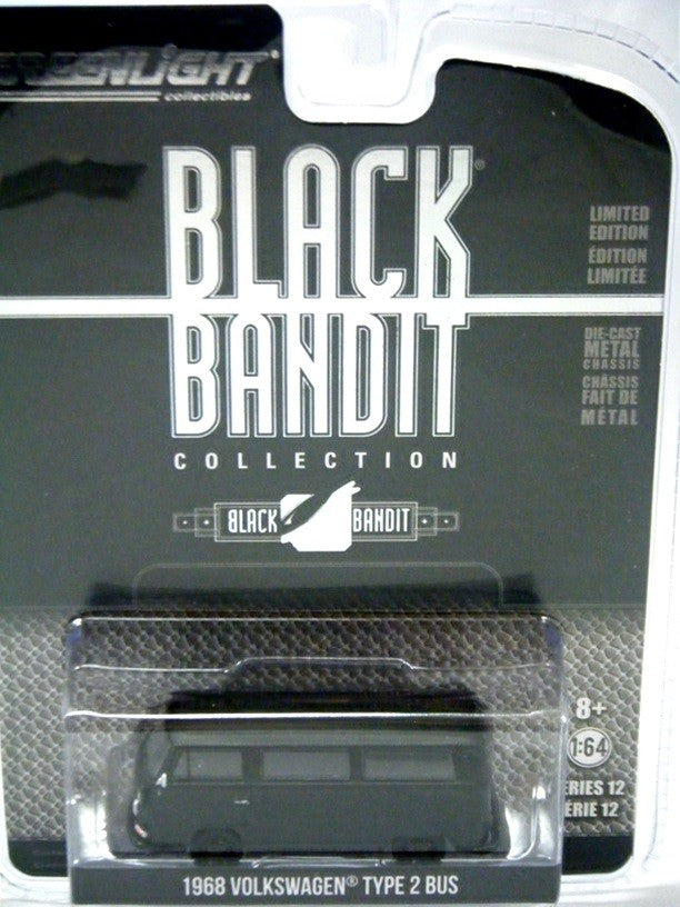 Greenlight - Black Bandit - 1973 VW Type 2 Westfalia Campmobile