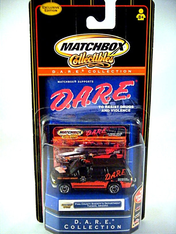 Matchbox Premiere Collectibles Pima County Sheriff Police DARE Chevrolet Suburban