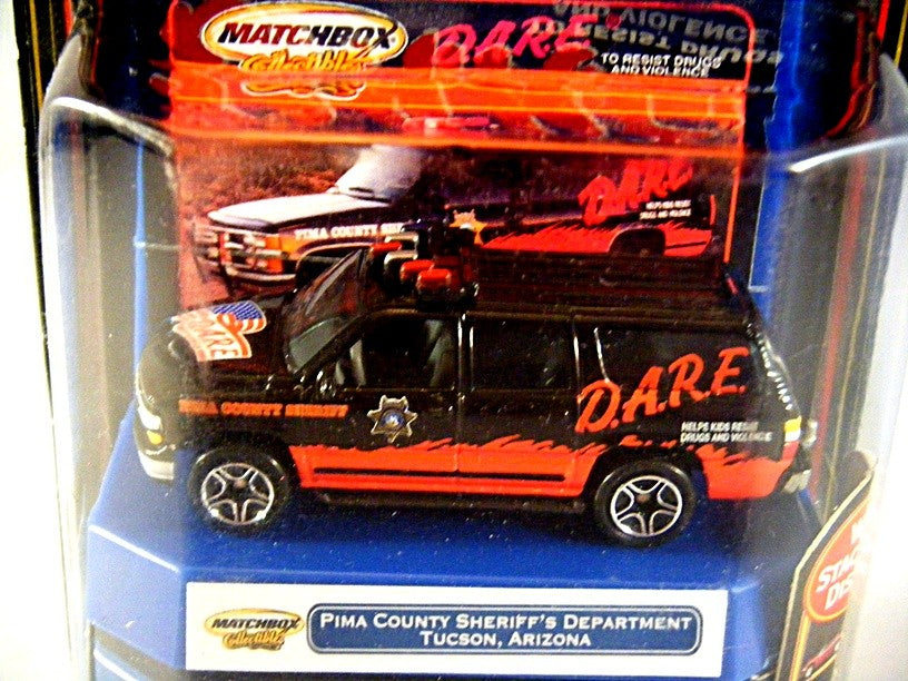 Matchbox Premiere Collectibles Pima County Sheriff Police DARE Chevrolet Suburban