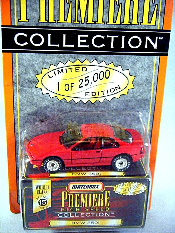 Matchbox Premiere Series BMW 850i Sports Car