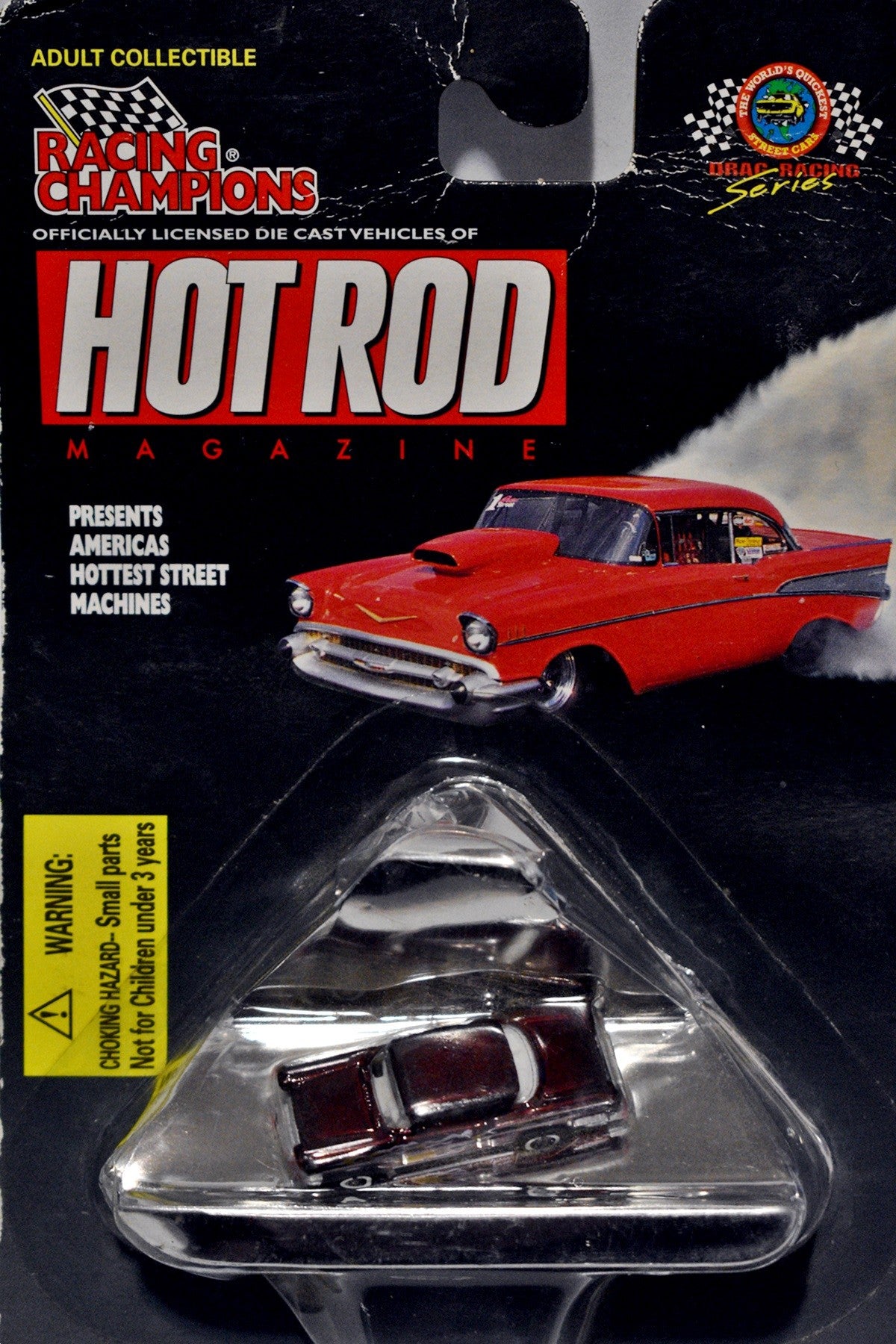 Racing Champions Hot Rod Magazine  - 1958 Chevy Impala