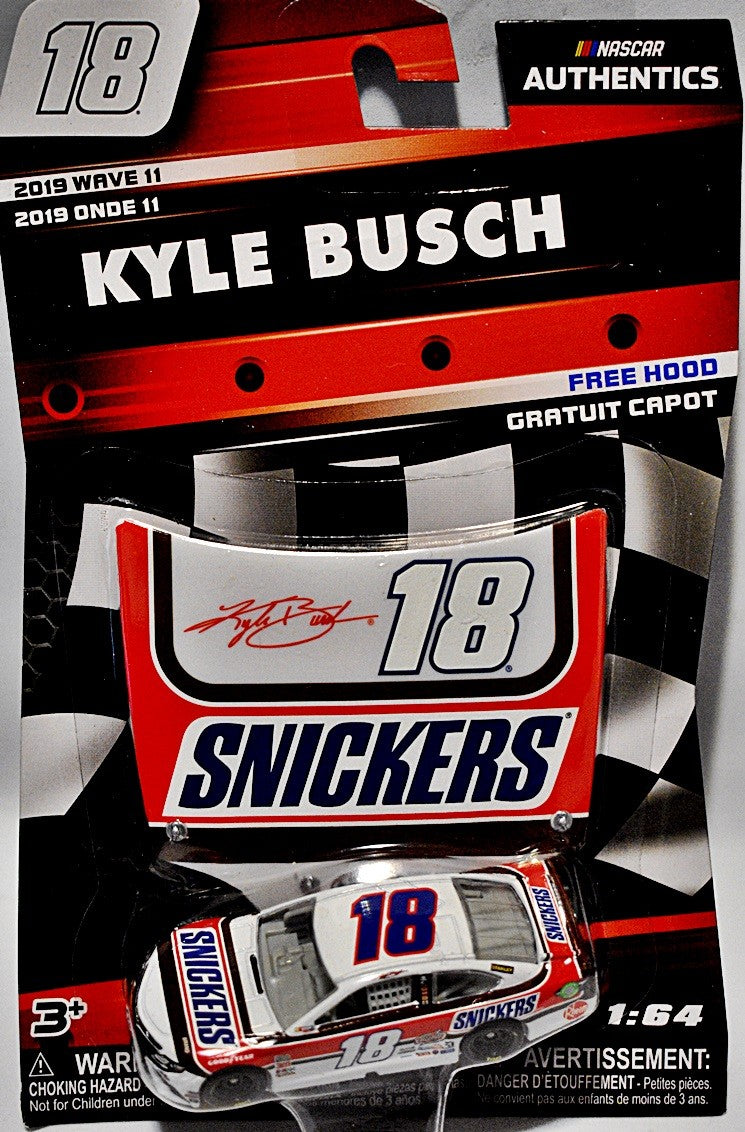 NASCAR Authentics - Joe Gibbs Racing - Kyle Busch Snickers Toyota Camry