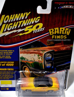 Johnny Lightning Muscle Cars USA - Barn Finds - 1970 Plymouth Cuda