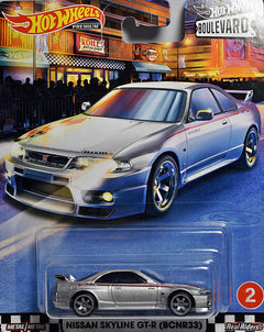 Hot Wheels Premium - Boulevard - Nissan Skyline GT-R (BCNR33)