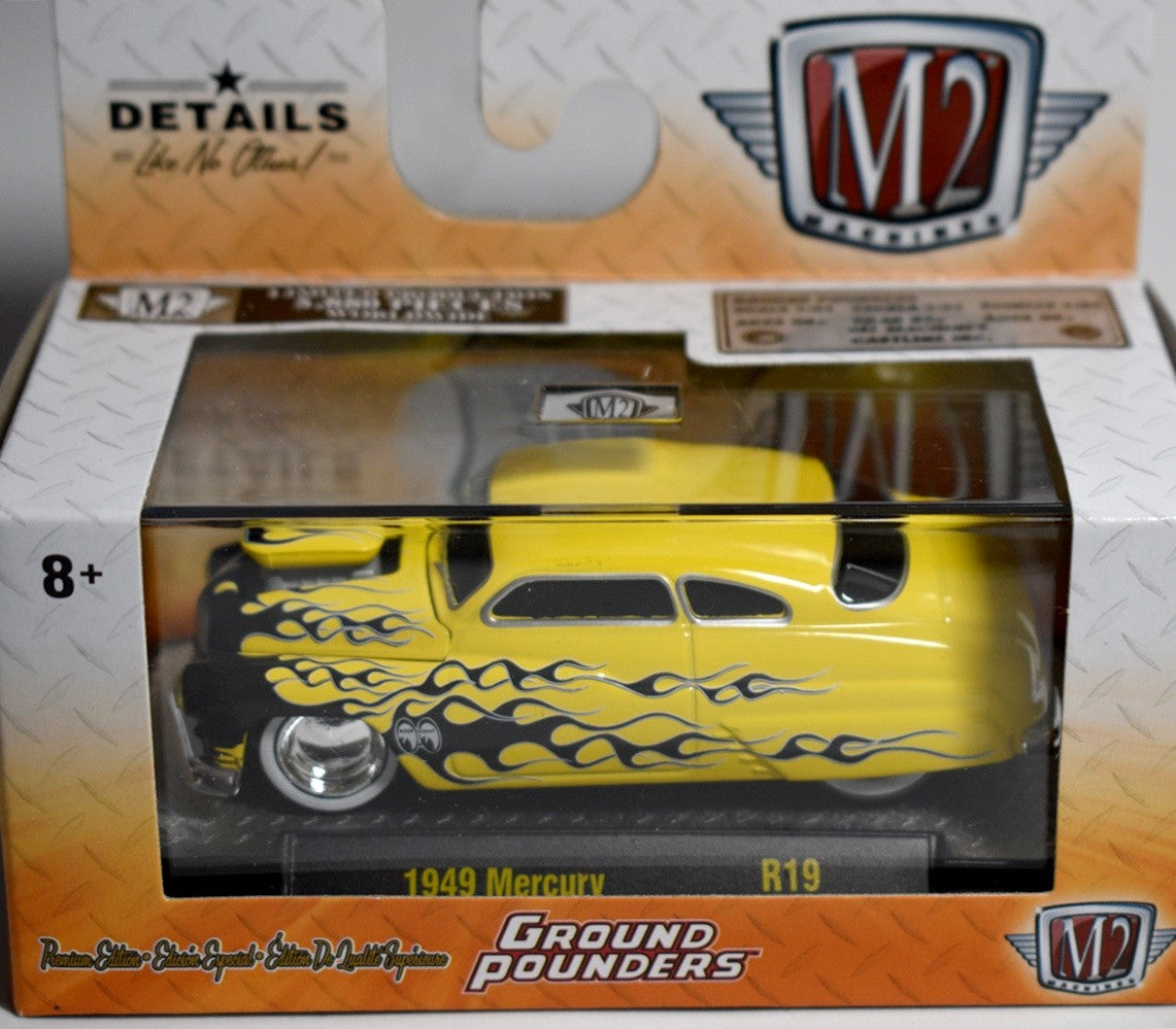 M2 Machines Ground Pounders - 1949 Custom Mercury Lead Sled