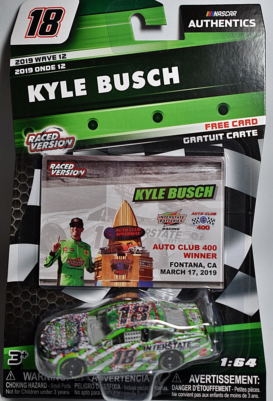 NASCAR Authentics - Joe Gibbs Racing - Kyle Busch Interstate Batteries Toyota Camry