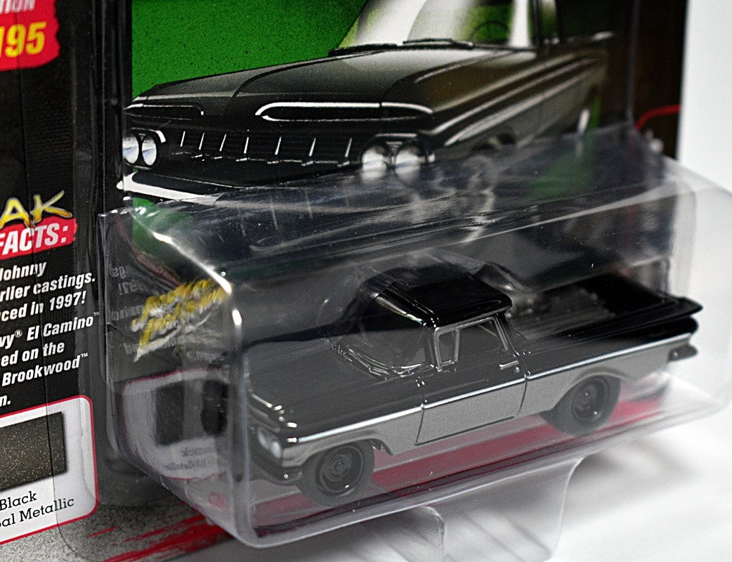 Johnny Lightning Street Freaks - Blacked Out - 1959 Chevrolet El Camino