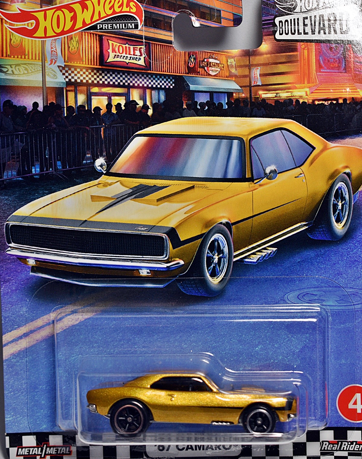 Hot Wheels Premium - Boulevard - 1967 Chevy Camaro