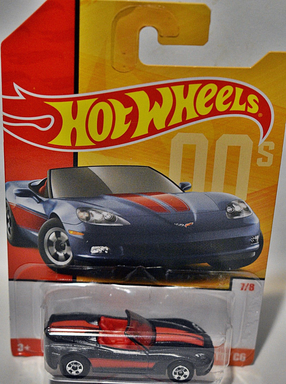Hot Wheels 50th Anniversary Throwbacks -  Chevrolet Corvette C6 Convertible