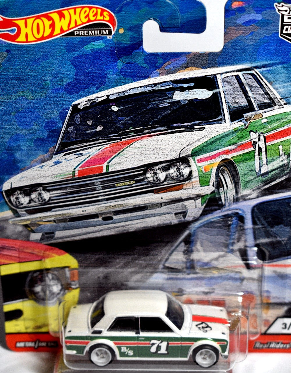 Hot Wheels Premium  Datsun 510 Race Car
