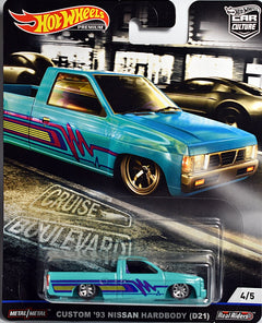 Hot Wheels - Cruise Boulevard -  1993 Custom Nissan Hardbody Sport Truck