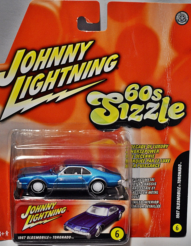 Johnny Lightning  White Lightning Sixties Sizzle 1967 Oldsmobile Toronado