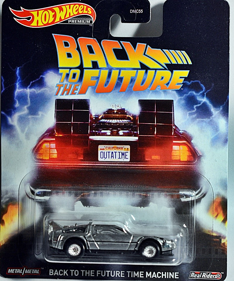 Hot Wheels - Premium - Back to the Future Delorean Time Machine