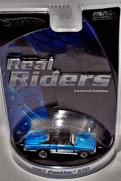 Hot Wheels Real Riders Series - 1967 Pontiac GTO