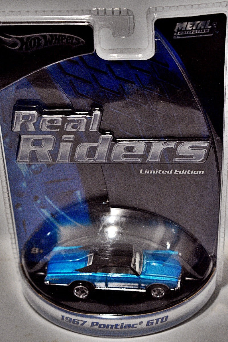 Hot Wheels Real Riders Series - 1967 Pontiac GTO