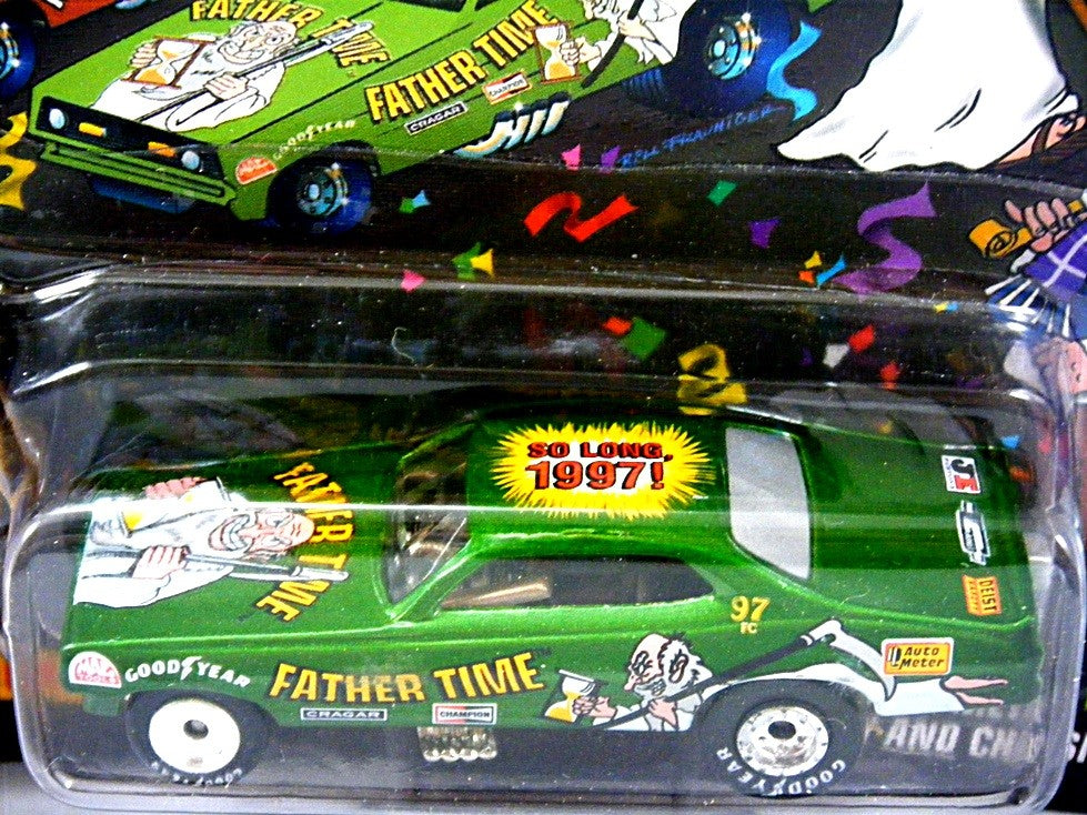 Johnny Lightning Dragsters USA 1971 Dodge Demon NHRA Funny Car New Years Eve Promo