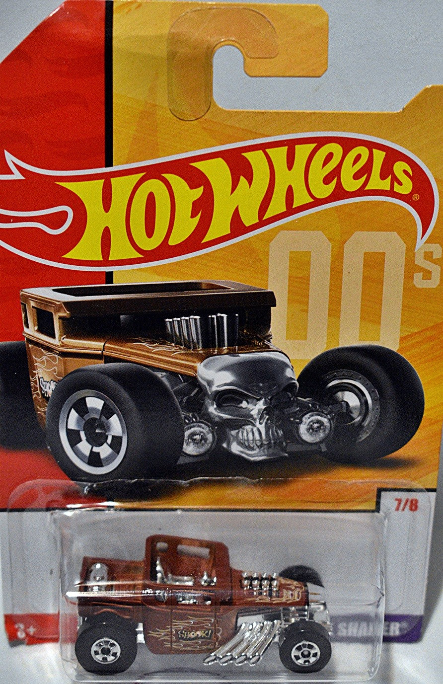 Hot Wheels 50th Anniversary Throwbacks -  Bone Shaker Hot Rod Ford Pickup Truck