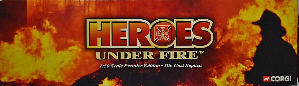 Corgi Heroes Under Fire -  Bethpage NY Mack CF Fire Engine