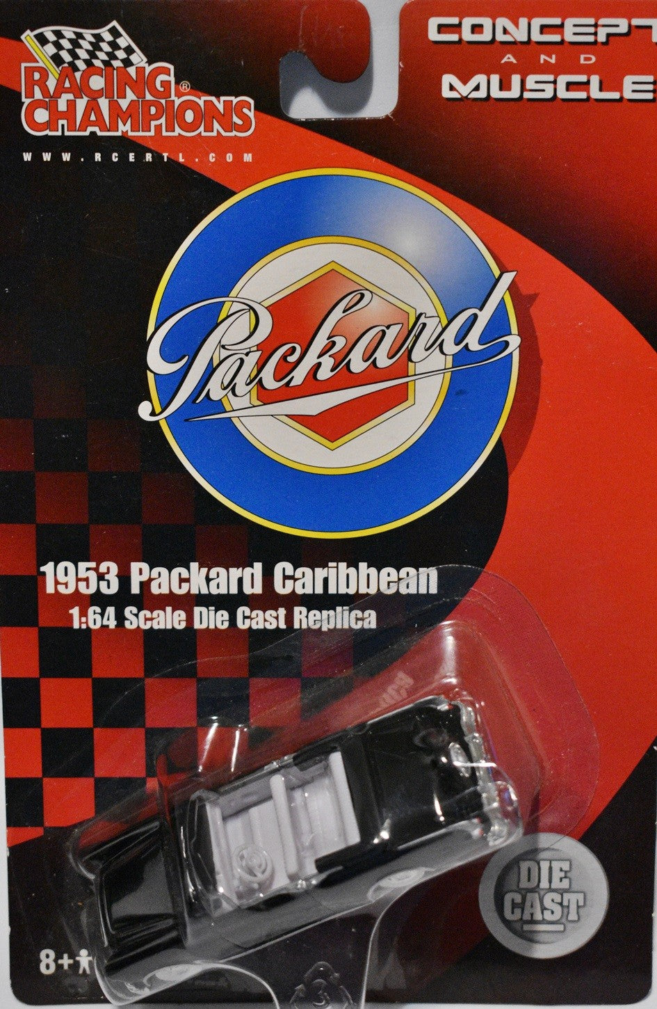 Racing Champions Concept and Muscle Series - 1953 Packard Caribbean