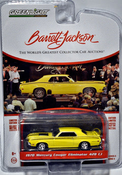 Greenlight Barrett Jackson - 1970 Mercury Cougar Eliminator 428 CJ