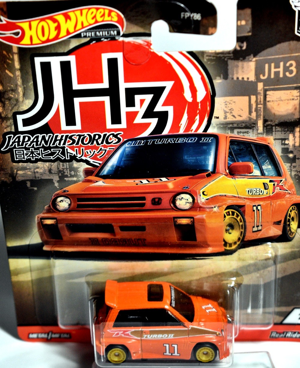Hot Wheels Car Culture - Japan Historics - Honda City Turbo II