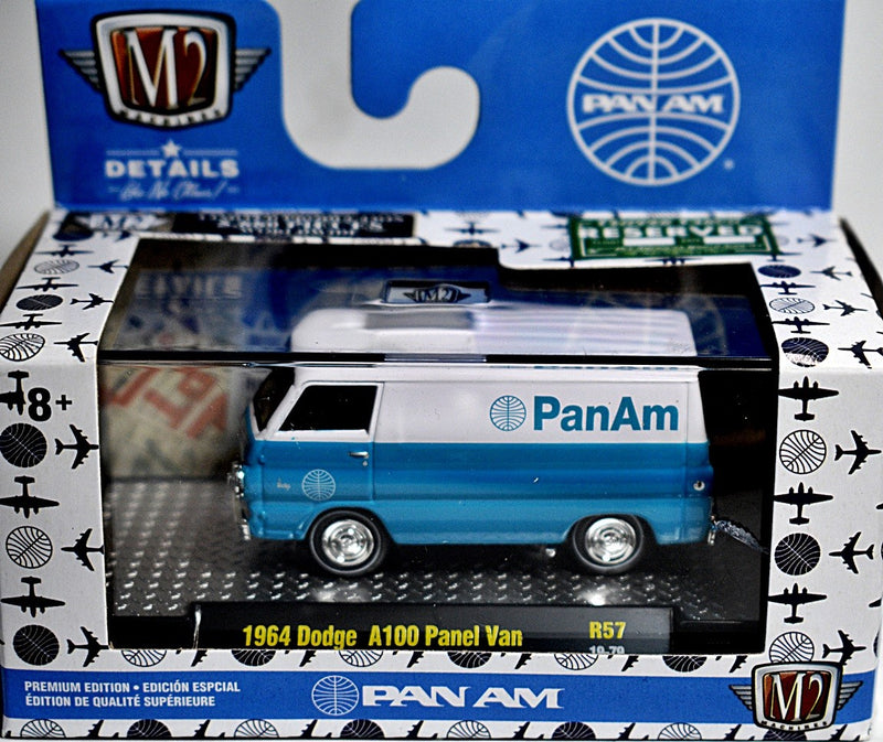 M2 - PAN AM - PAN AM 1964 Dodge A100 Panel Van