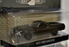 Greenight Black Bandit - 1972 Ford Ranchero Pickup Truck