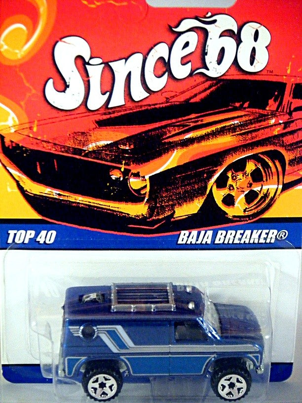 Hot Wheels Baja Breaker 4x4 Off Road Ford Van