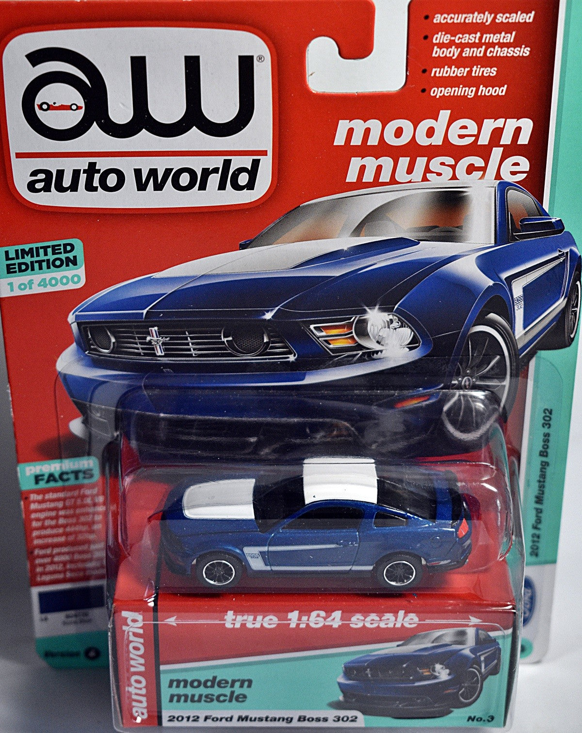 Auto World  - 2012 Ford Mustang Boss 302
