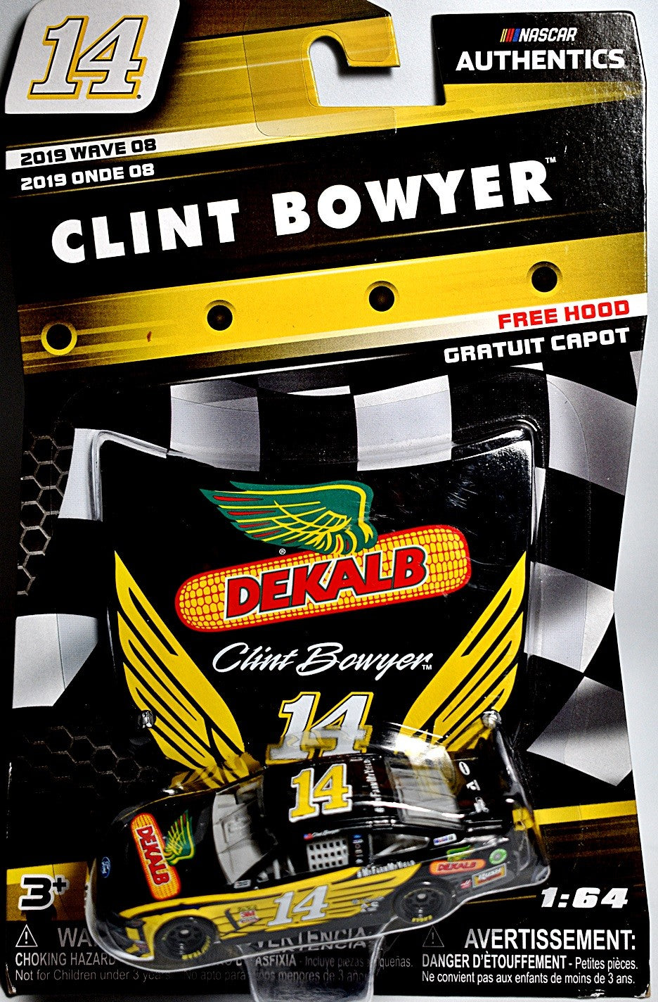 NASCAR Authentics - Clint Bowyer Dekalb Ford Mustang Stock Car