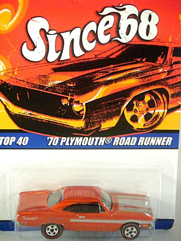 Hot Wheels Since 68 1970 Plymouth Road Runner