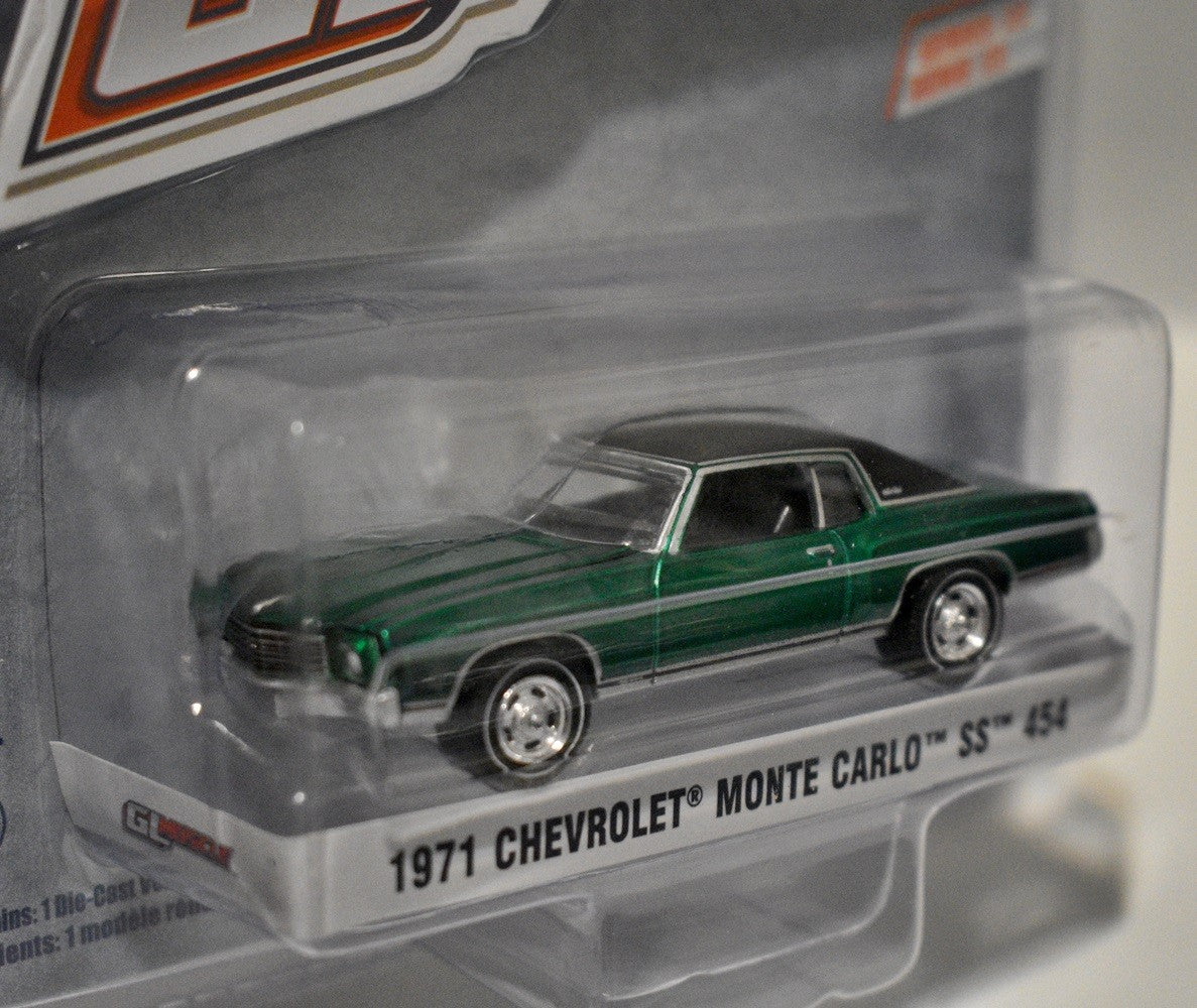 Greenlight - Green Machine Chase Car- GL Muscle - 1971 Chevrolet Monte Carlo SS 454