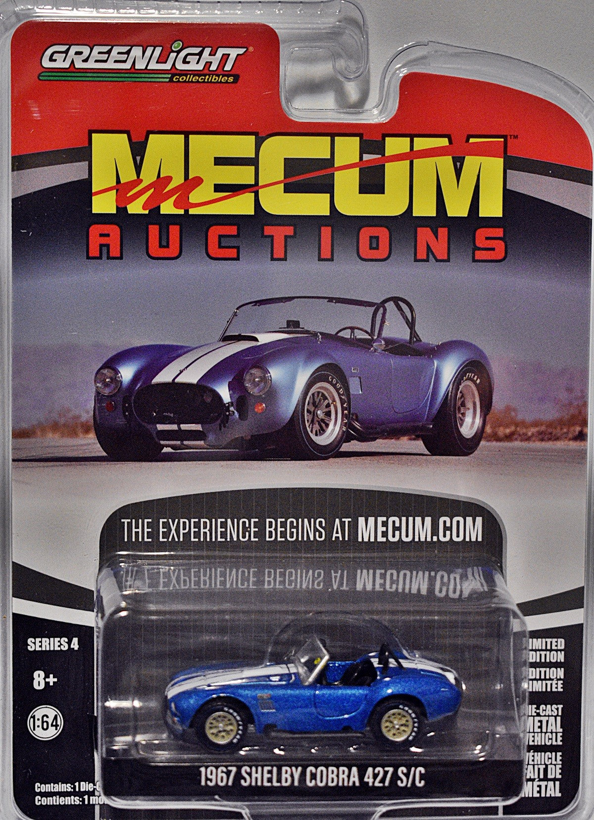 Greenlight Mecum Auctions - 1967 Shelby Cobra 427/SC